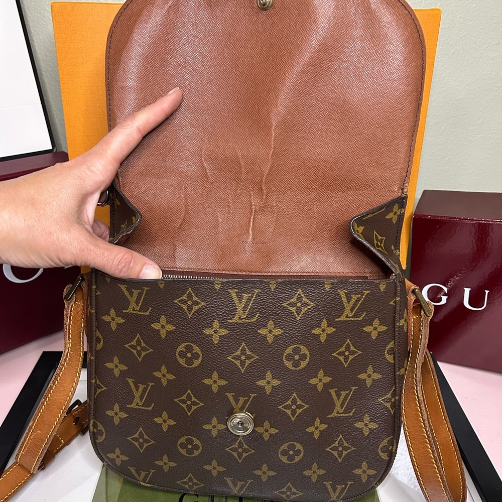 Louis Vuitton Monogram St. Cloud Crossbody Shoulder Bag Vintage - Picture 3 of 12